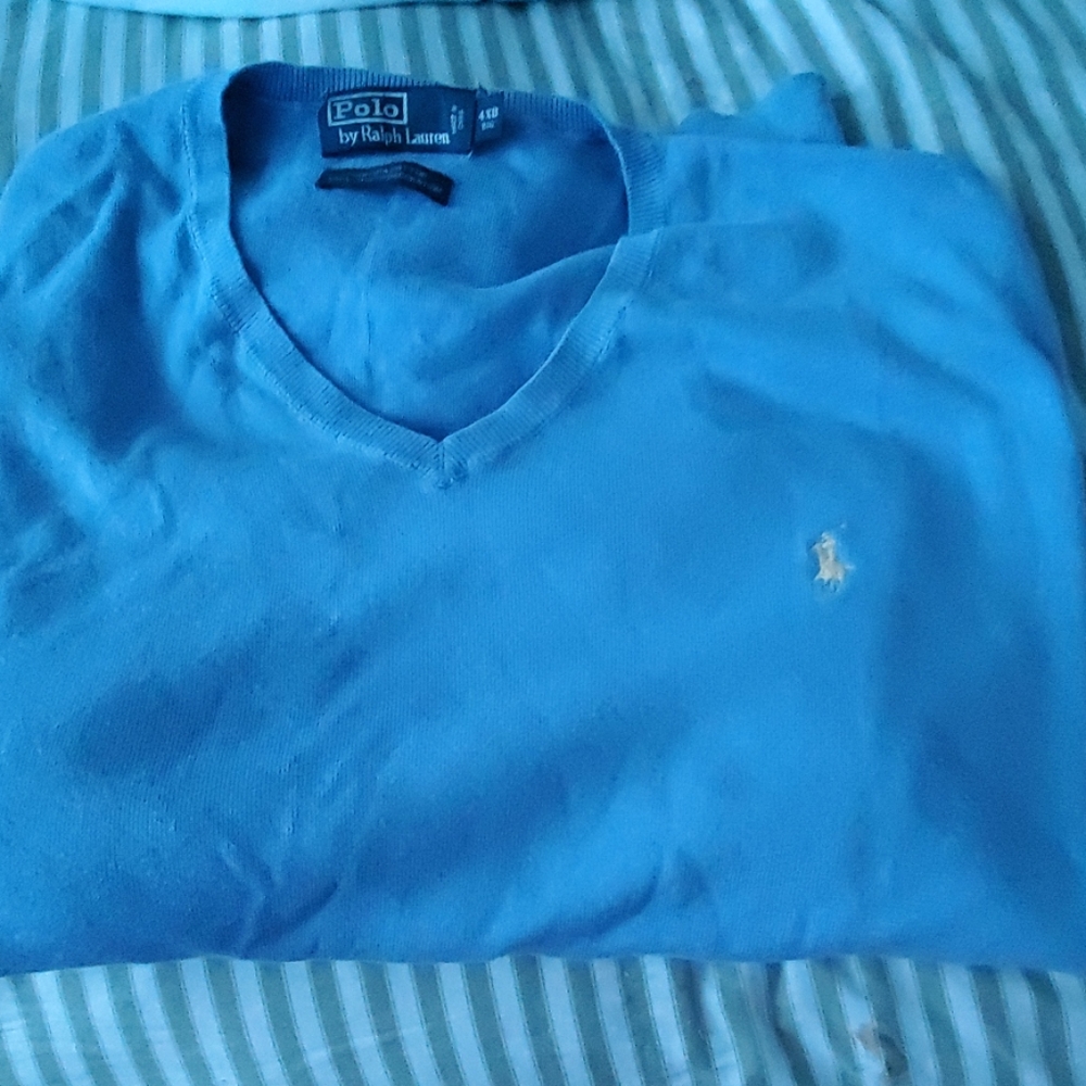 Mens polo sweater